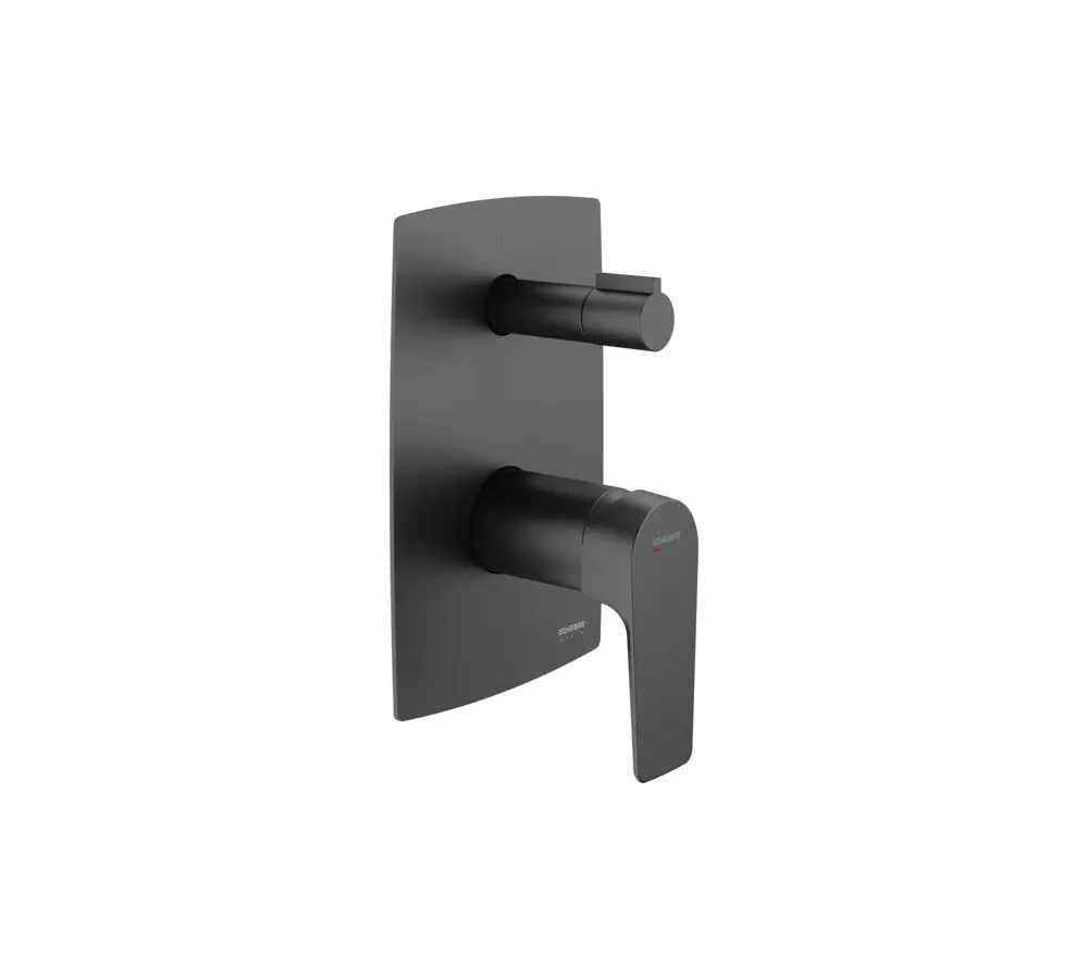 [KPC117 40 41] Kit Placa Ducha 2 vías con Maneta Koral